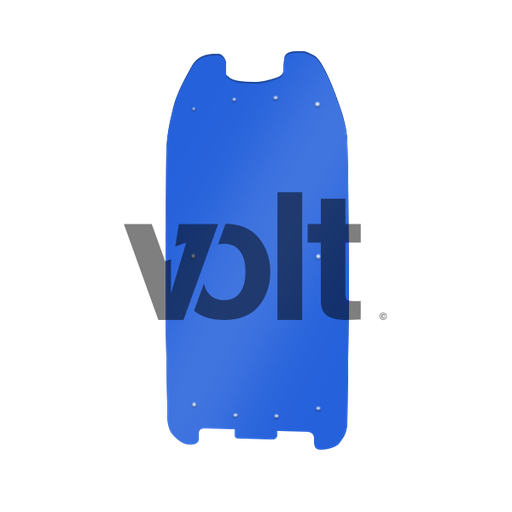 CARBON REVO DOUBLURE DE DECK 3MM BABY BLUE - DUALTRON 1/RAPTOR