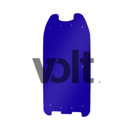 CARBONREVO DOUBLURE DE DECK 3MM BLUE - DUALTRON 1/RAPTOR