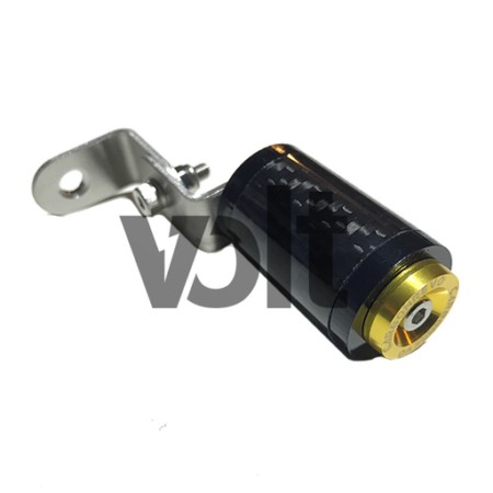 CARBON REVO SUPPORT DE FEUX ARRIÈRE JAUNE - 1 PAIRE - UNIVERSEL