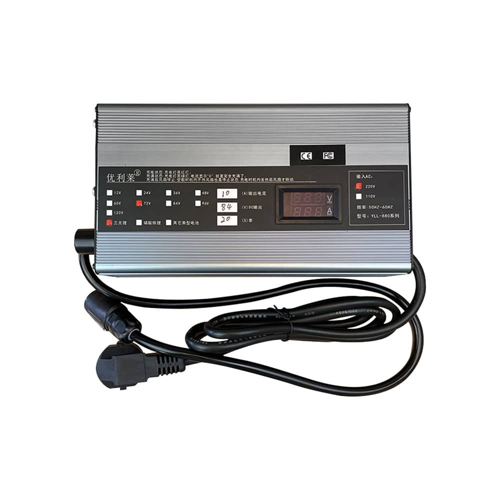 Pack Chargeur rapide 72V ➡️ 84V 1-10A + Adaptateur LP-16