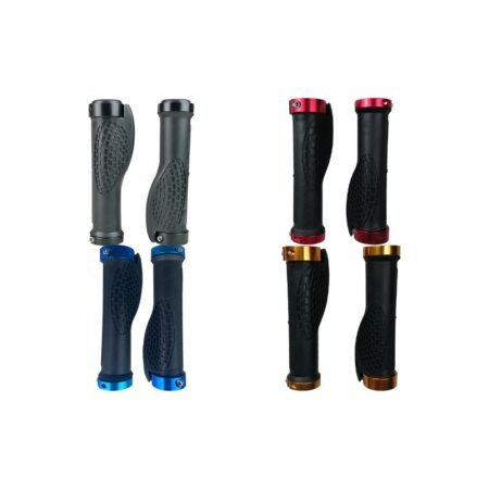 Poignées silicone (4 couleurs : rouge, bleu, noir, jaune)