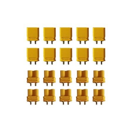 Prises XT30 Male et Femelle X20 Pcs